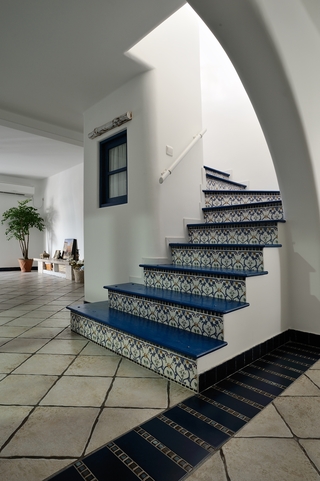 简约地中海风装饰楼梯