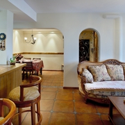 地中海风设计客厅沙发