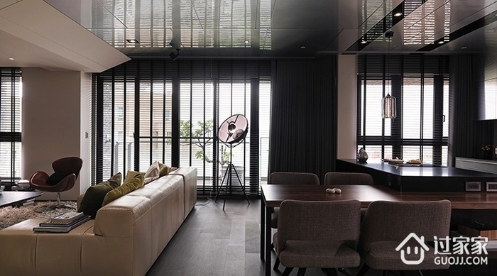 现代设计风格住宅套图欣赏客厅效果