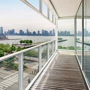 现代舒适阳光单身公寓欣赏阳台