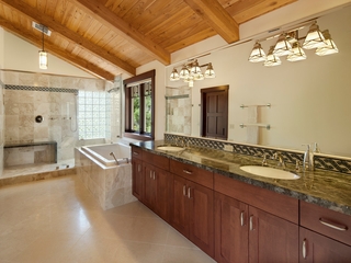 美式风格别墅装修效果图洗手间