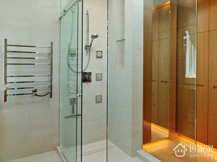 现代别墅设计装饰套图淋浴间设计