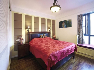 浪漫地中海一居室欣赏卧室