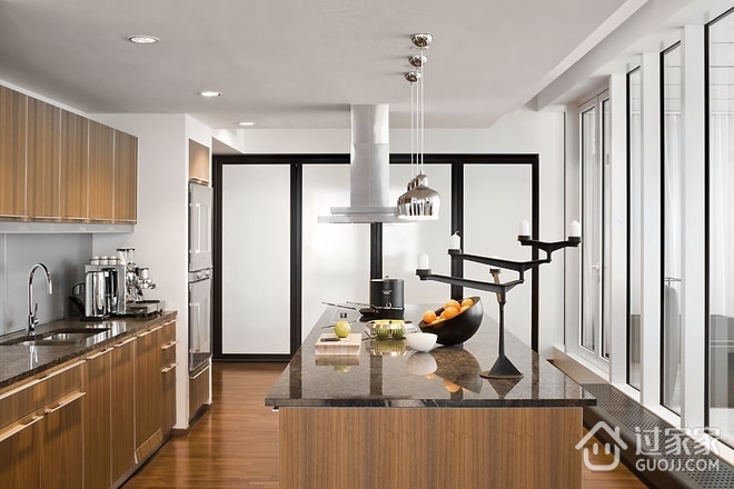 超大空间现代住宅欣赏厨房
