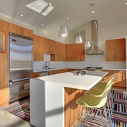 现代创意别墅套图厨房吧台