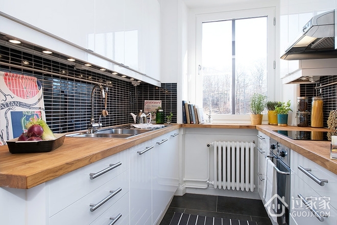 60平北欧单身公寓欣赏厨房