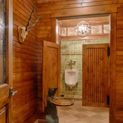 美式别墅风设计图欣赏男士卫生间门
