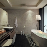 现代风格白色别墅空间欣赏卫生间设计