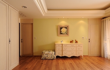 欧式风格奢华空间效果图卧室过道