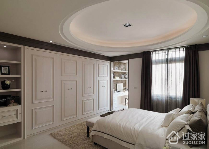 现代舒适大宅设计欣赏卧室