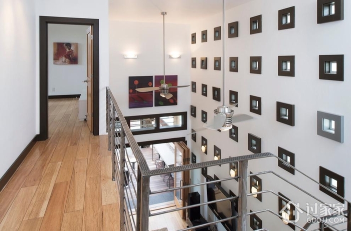 loft公寓设计效果图背景墙