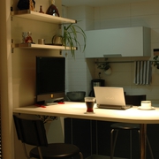 现代风格复式办公桌