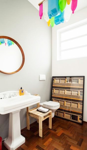 现代单身公寓设计欣赏洗手间