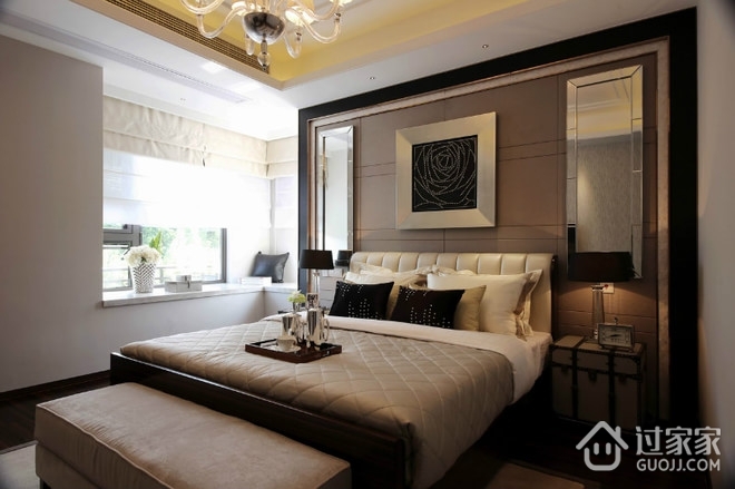 135平新古典风格住宅欣赏卧室设计