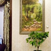 简欧风格别墅样板房客厅照片背景墙