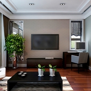 新中式风格住宅案例欣赏客厅设计