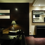 现代风格设计公寓客厅灯具