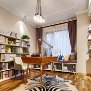 100平米精装简约住宅欣赏书房设计