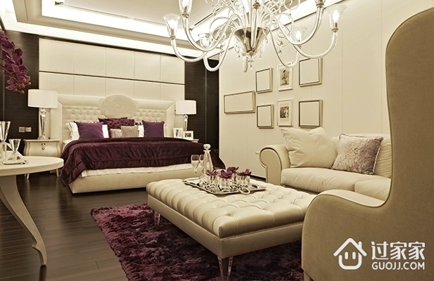 欧式典雅设计住宅套图卧室
