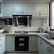 78平白色现代住宅欣赏厨房