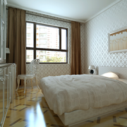 现代风格别墅设计效果图卧室效果图