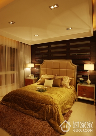 现代美式家装的清新格调卧室