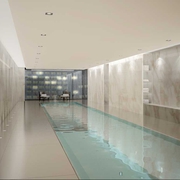 现代豪华别墅图室内泳池