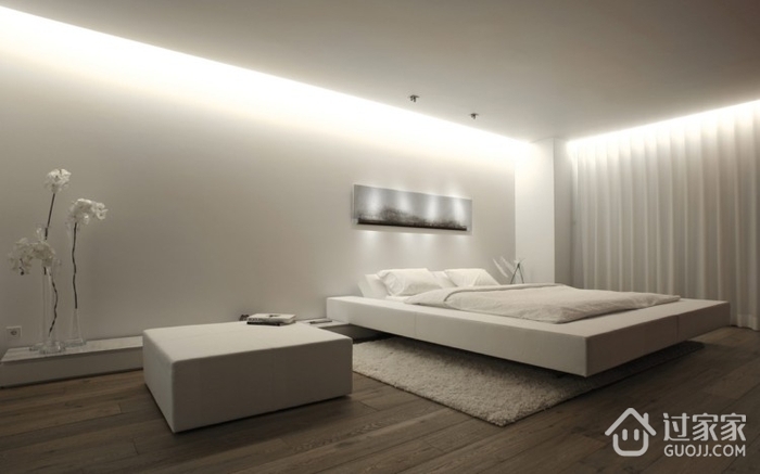 现代风格设计卧室
