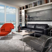 现代主义豪华公寓设计欣赏客厅效果