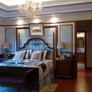 115平美式奢华住宅欣赏卧室设计