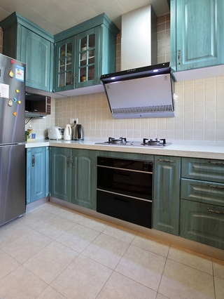 115平美式舒适住宅欣赏厨房局部