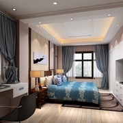 新中式住宅欣赏卧室