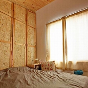 木质现代别墅欣赏卧室陈设