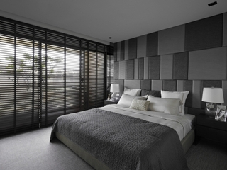 新古典效果图设计住宅欣赏卧室