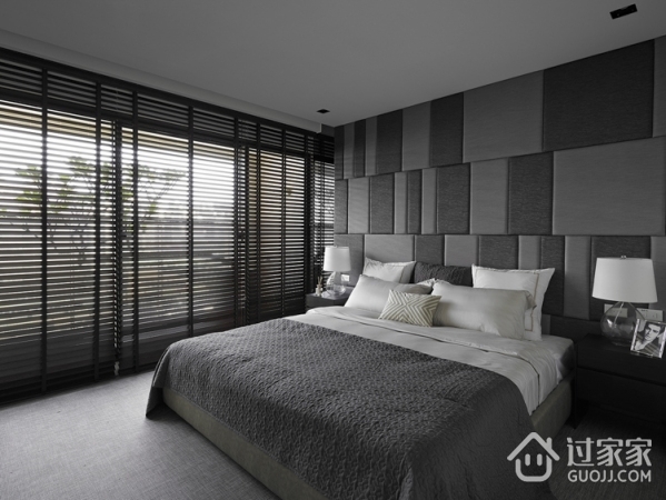 新古典效果图设计住宅欣赏卧室