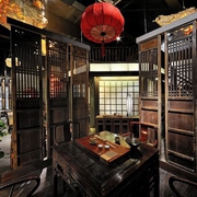 中式奢华艺术品住宅欣赏茶室陈设