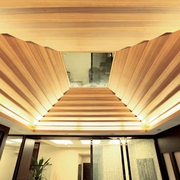 日式风格客厅吊顶