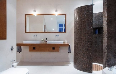 100平白色北欧住宅欣赏卫生间设计