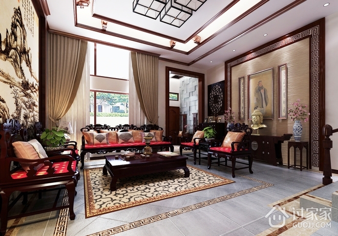 中式古典别墅住宅欣赏
