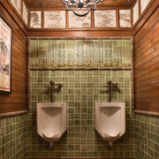 美式别墅风设计图欣赏男士卫生间