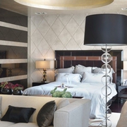 新古典风格住宅装饰效果卧室效果图