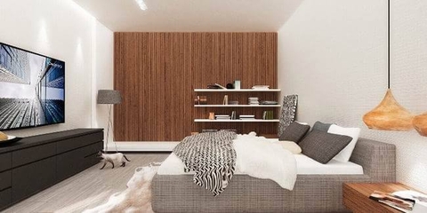 现代简洁两居室欣赏卧室设计