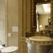 欧式风格效果套图卧室洗手池