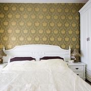 卧室壁纸装饰效果图 温馨家居