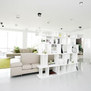 125平白色明亮住宅欣赏客厅