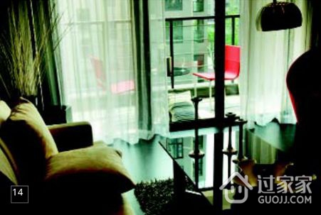 86平方米三室两厅时尚前卫装修 烤漆黑玻璃抛光砖诠释现代生活态度