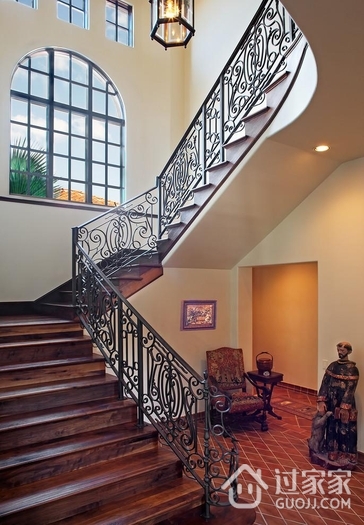 美式风格装饰图楼梯设计