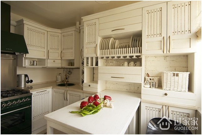 107平地中海温馨住宅欣赏厨房设计图