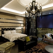 欧式设计装饰效果图欣赏卧室效果
