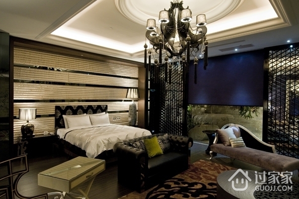 欧式设计装饰效果图欣赏卧室效果